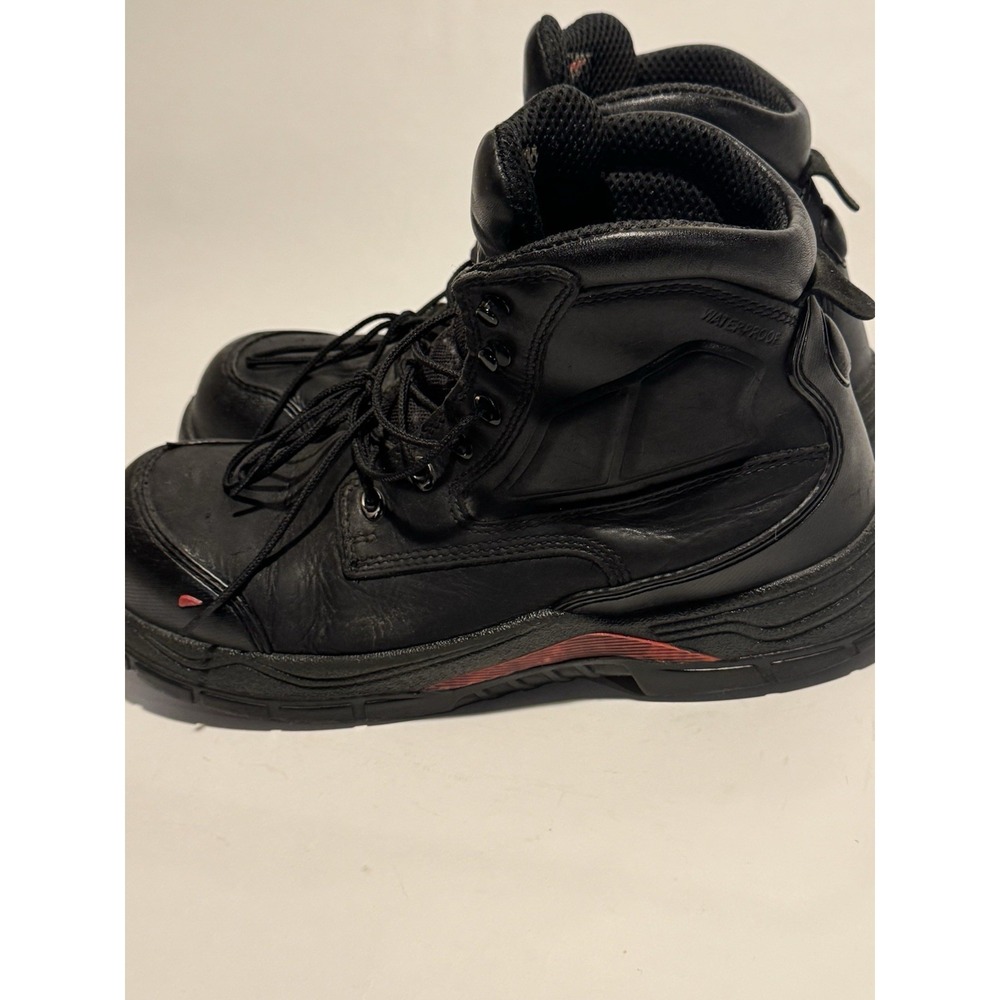 Red Wing King Tie Waterproof Black Safety Toe Work Boots Men's 13